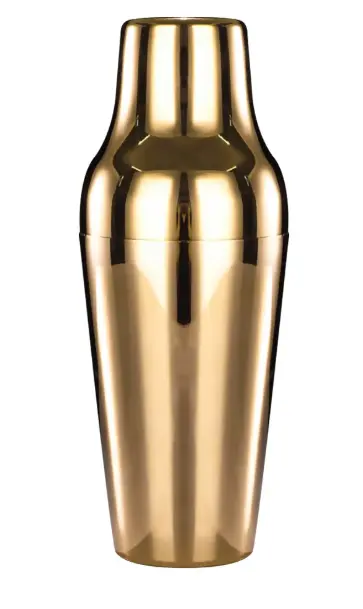 AD-0008 304不鏽鋼 法式雪克杯 650ml(金色) 