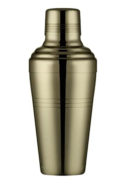 AD-0015 304不鏽鋼 日式加厚三節式雪克杯 510ml(青銅色) 