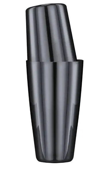 AD-0025 304不鏽鋼 波士頓雪克杯850ml/ 600ml(電鍍黑色) 
