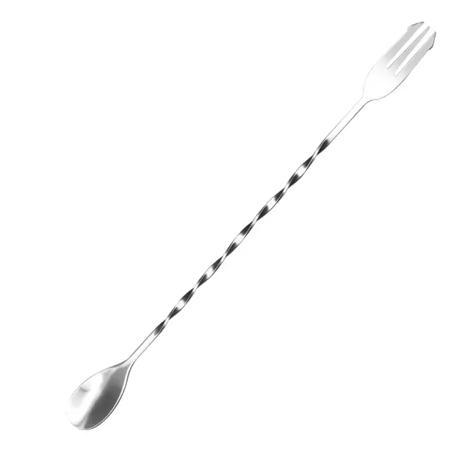 AD-0091 304不鏽鋼吧叉匙
32cm(銀色) 