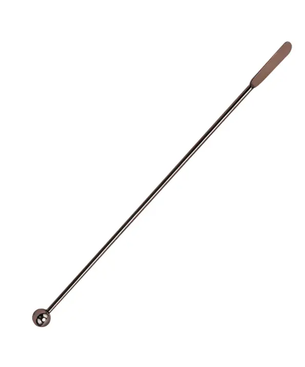 AD-0109 304不鏽鋼攪拌棒平桿款 19cm(黑色) 