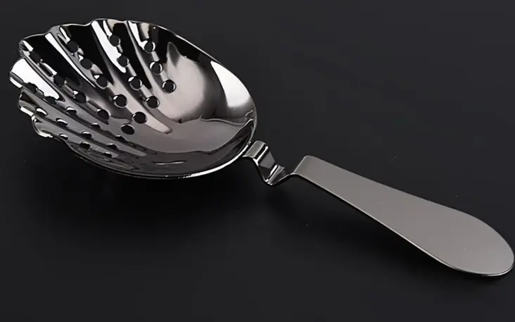 AD-0229 304不鏽鋼 茱莉普隔冰器 
貝殼款(黑色) 