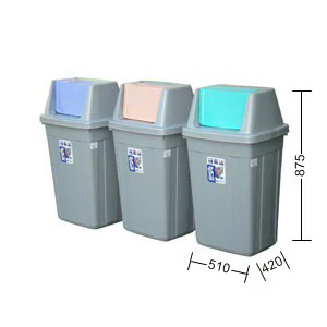LC-105 C-105 美式附蓋垃圾桶(105L) 105L
