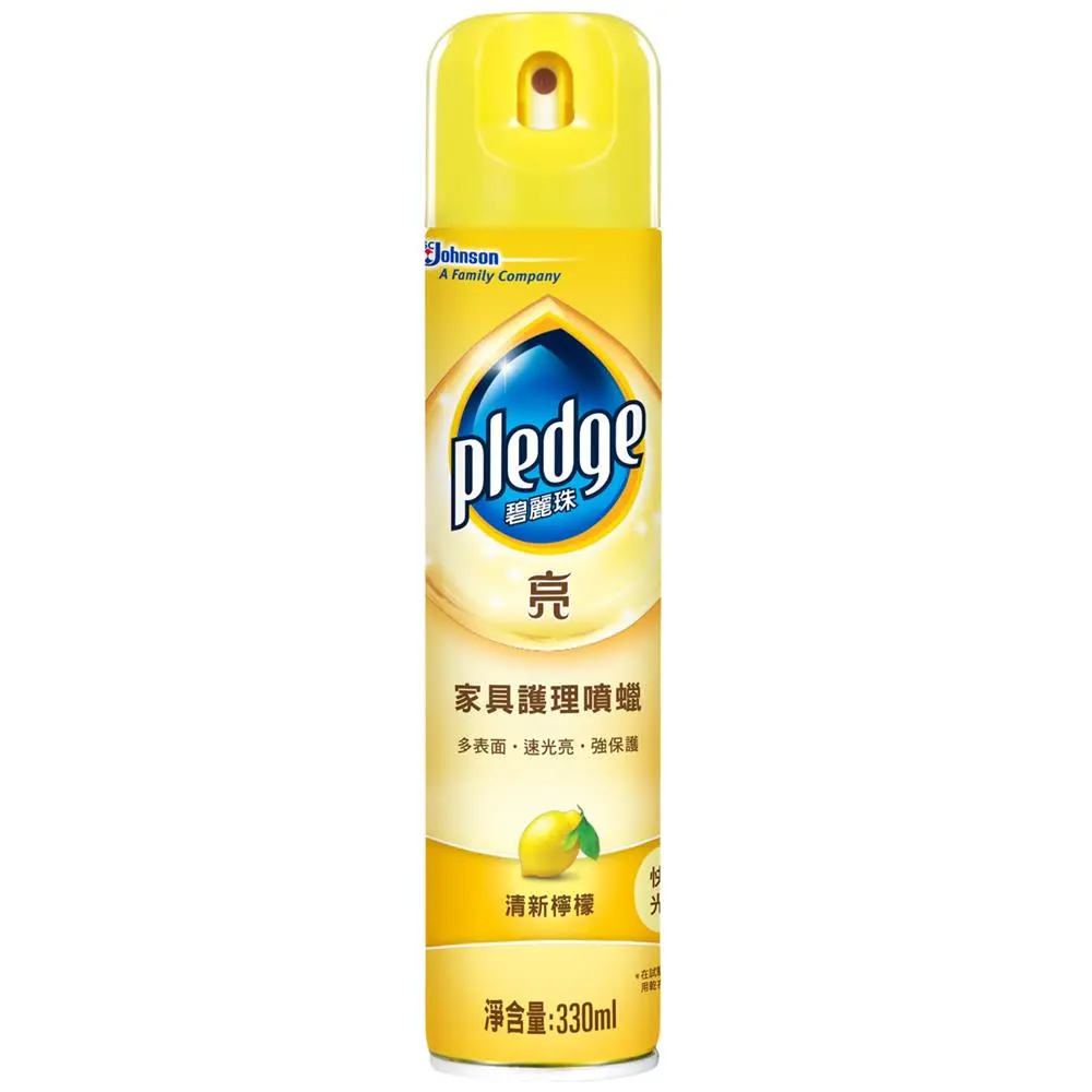 AA-4893668003348	碧麗珠傢俱噴蠟-檸檬330ml 