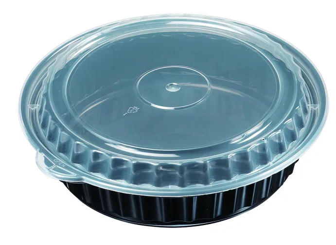 BE-A-8399 A-8399HD圓形餐盒32oz 50P*3/箱（黑）