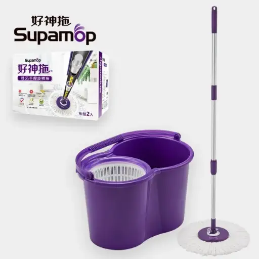 [DE-452278] DE-452278 好神拖 輕巧手壓旋轉拖 (整組)