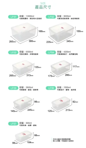 [BS143-262] BS143-262 名廚長型保鮮盒-2號 