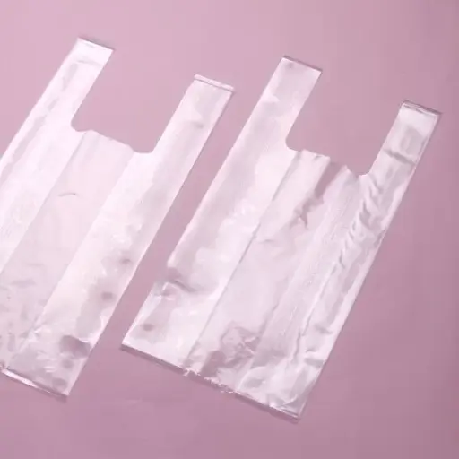 [BQ-0003] BQ-0003 LDPE4杯空白背心袋 230*500*0.06mm 5KG*4/袋