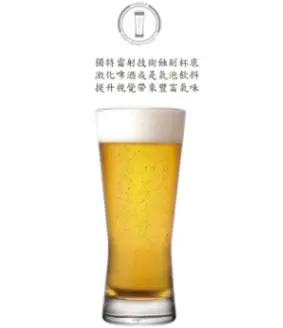 [B21314] B21314 大都會啤酒杯 400cc 6入