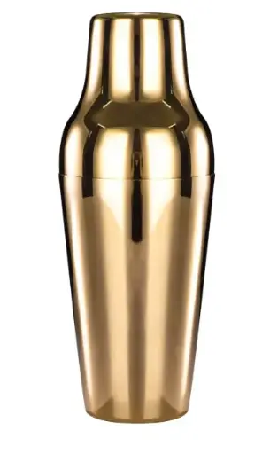 [AD-0008] AD-0008 304不鏽鋼 法式雪克杯 650ml(金色) 