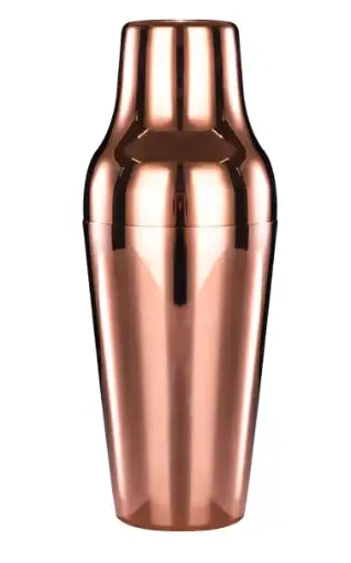 [AD-0010] AD-0010 304不鏽鋼 法式雪克杯 650ml(玫瑰金色) 