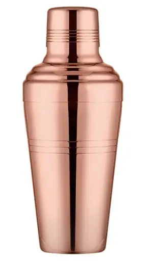 [AD-0012] AD-0012 304不鏽鋼 日式加厚三節式雪克杯 510ml(玫瑰金色) 