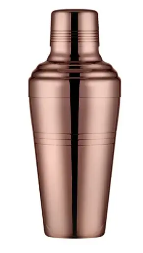 [AD-0014] AD-0014 304不鏽鋼 日式加厚三節式雪克杯 510ml(古銅色) 