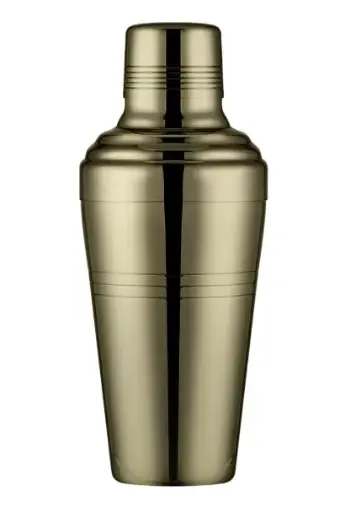 [AD-0015] AD-0015 304不鏽鋼 日式加厚三節式雪克杯 510ml(青銅色) 