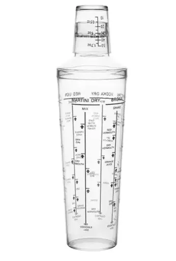 [AD-0039] AD-0039 PC塑膠 酒譜雪克杯 700ml 