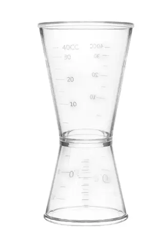 [AD-0041] AD-0041 塑膠量酒杯 20/40ml 