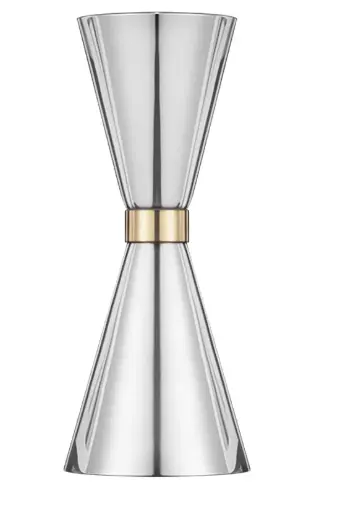 [AD-0047] AD-0047 304不鏽鋼 刻度盎司杯 30/45ml(原色) 