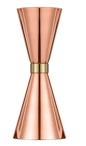 [AD-0049] AD-0049 304不鏽鋼 刻度盎司杯 30/45ml(玫瑰金色) 