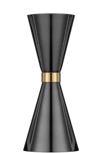 [AD-0050] AD-0050 304不鏽鋼 刻度盎司杯 30/45ml(亮黑色) 