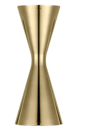 [AD-0053] AD-0053 304不鏽鋼 刻度盎司杯一體成形款 30/45ml(金色) 
