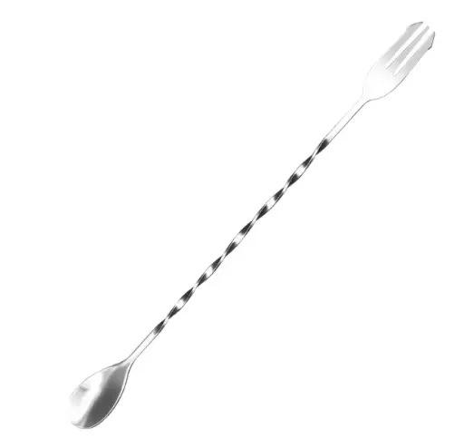 [AD-0091] AD-0091 304不鏽鋼吧叉匙
32cm(銀色) 