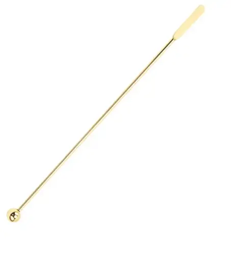 [AD-0107] AD-0107 304不鏽鋼攪拌棒平桿款 19cm(金色) 