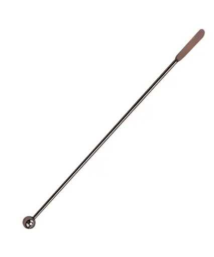 [AD-0109] AD-0109 304不鏽鋼攪拌棒平桿款 19cm(黑色) 
