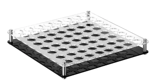[AD-0144] AD-0144 壓克力SHOT杯架 8x8格款 