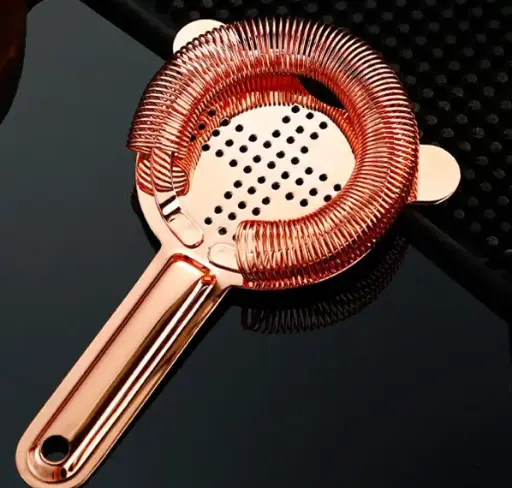 [AD-0216] AD-0216 304不鏽鋼 密彈簧加厚
隔冰器 有耳款
(玫瑰金色) 