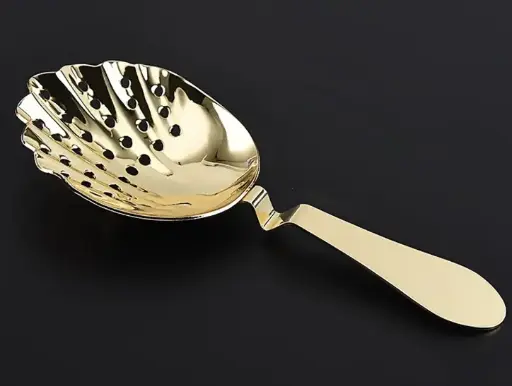 [AD-0231] AD-0231 304不鏽鋼 茱莉普隔冰器 
貝殼款(金色) 