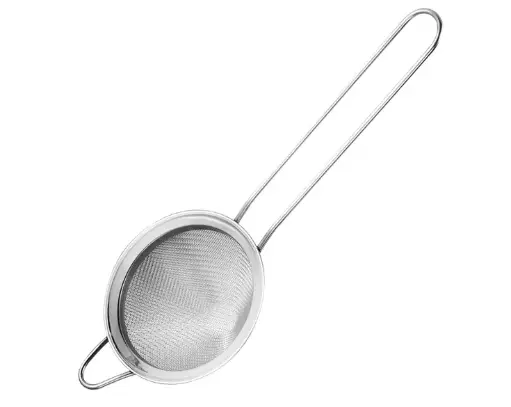 [AD-L0287] AD-L0287 304不鏽鋼 單層尖頭濾網 9cm(銀色) 