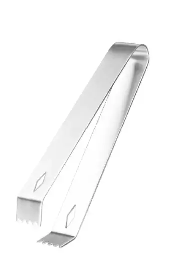 [AD-H0009] AD-H0009 304不鏽鋼 加厚冰塊夾 15cm
砂面銀色 