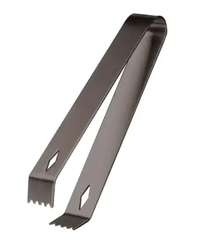 [AD-0286] AD-0286 304不鏽鋼 加厚冰塊夾 15cm
電鍍黑色 