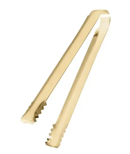 [AD-0287] AD-0287 304不鏽鋼 加厚冰塊夾 鋸齒加強款 16cm
電鍍金色 