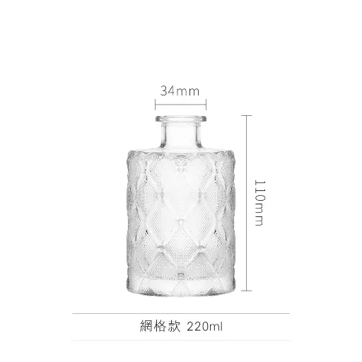[AD-0208] AD-0208 苦精玻璃瓶 網格款
220ML 