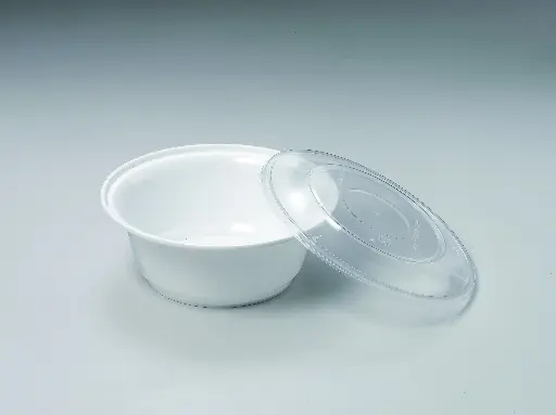 [BE-AHD-8320-1] BE-AHD-8320-1 AHD-8320 圓形餐盒28oz 50P*3/箱 179硬蓋（白）